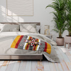 Native Star Fleece Blanket — Southwestern Geometric Throw