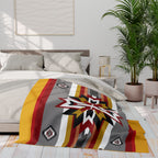 Native Star Fleece Blanket — Southwestern Geometric Throw