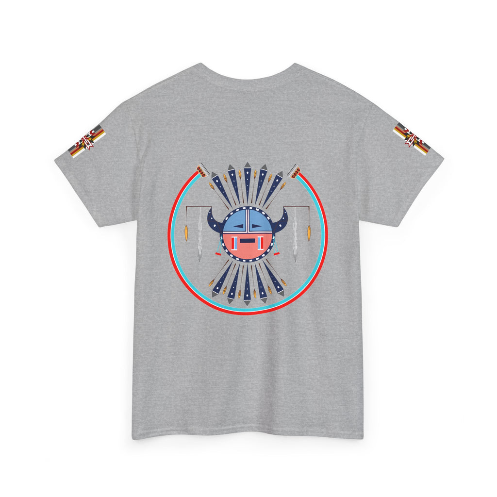 Navajo Moon Crest Tee — Retro Tribal Graphic T-Shirt