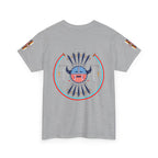 Navajo Moon Crest Tee — Retro Tribal Graphic T-Shirt