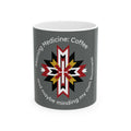 Coffee Medicine Mug — Native Star Design with “Morning Medicine: Coffee” Text
