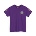 Turtle Graphic Tee — Colorful Tribal Turtle Shell Design