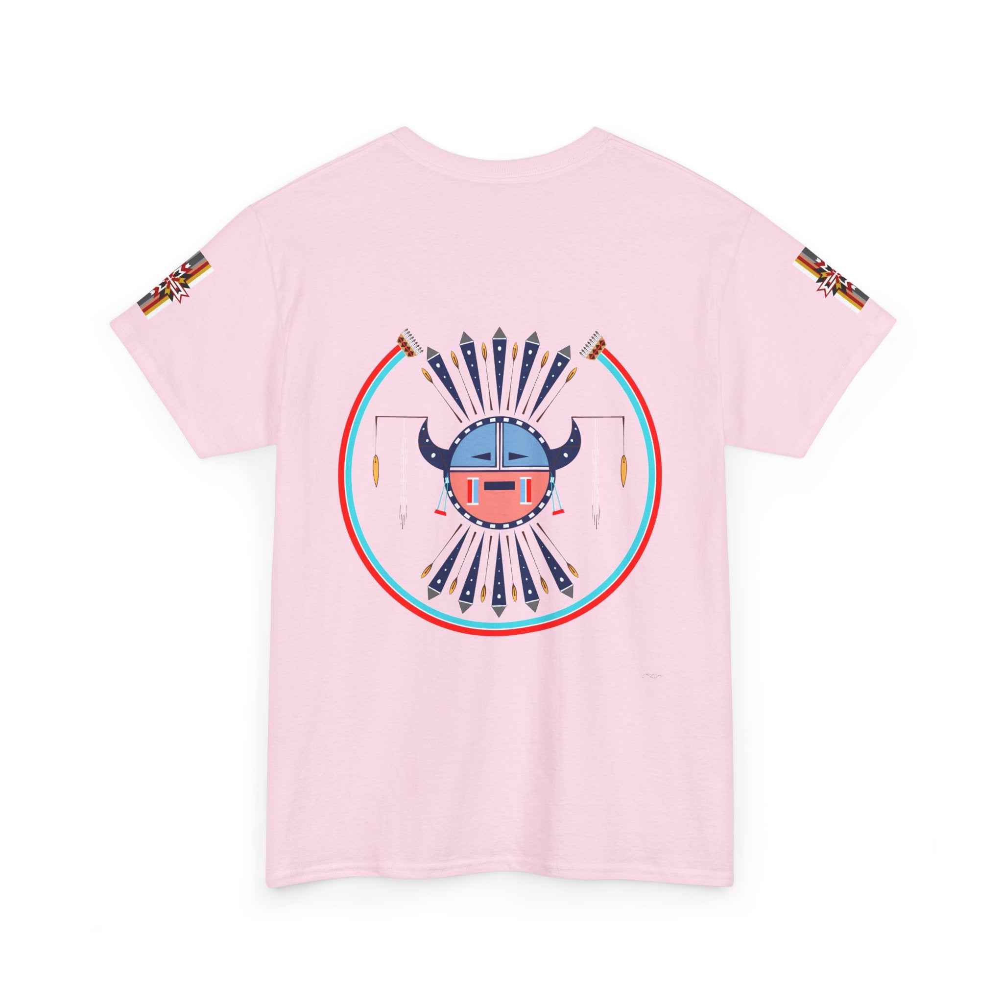 Navajo Moon Crest Tee — Retro Tribal Graphic T-Shirt