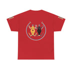 Native Rhythm Tee — Mother Earth & Father Sky Tribal Dance Graphic
