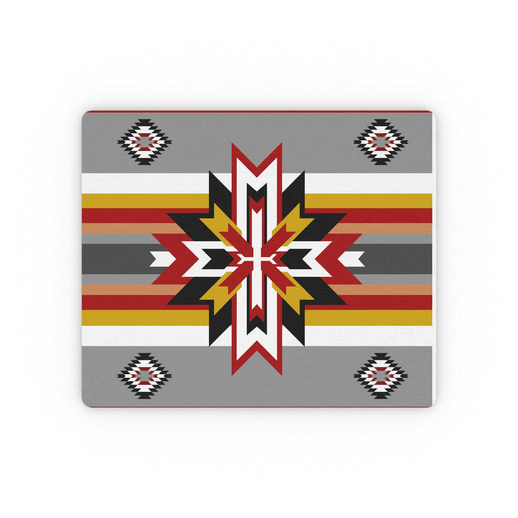 Southwestern Star Pattern Mouse Pad — Native-Inspired Desk Mat