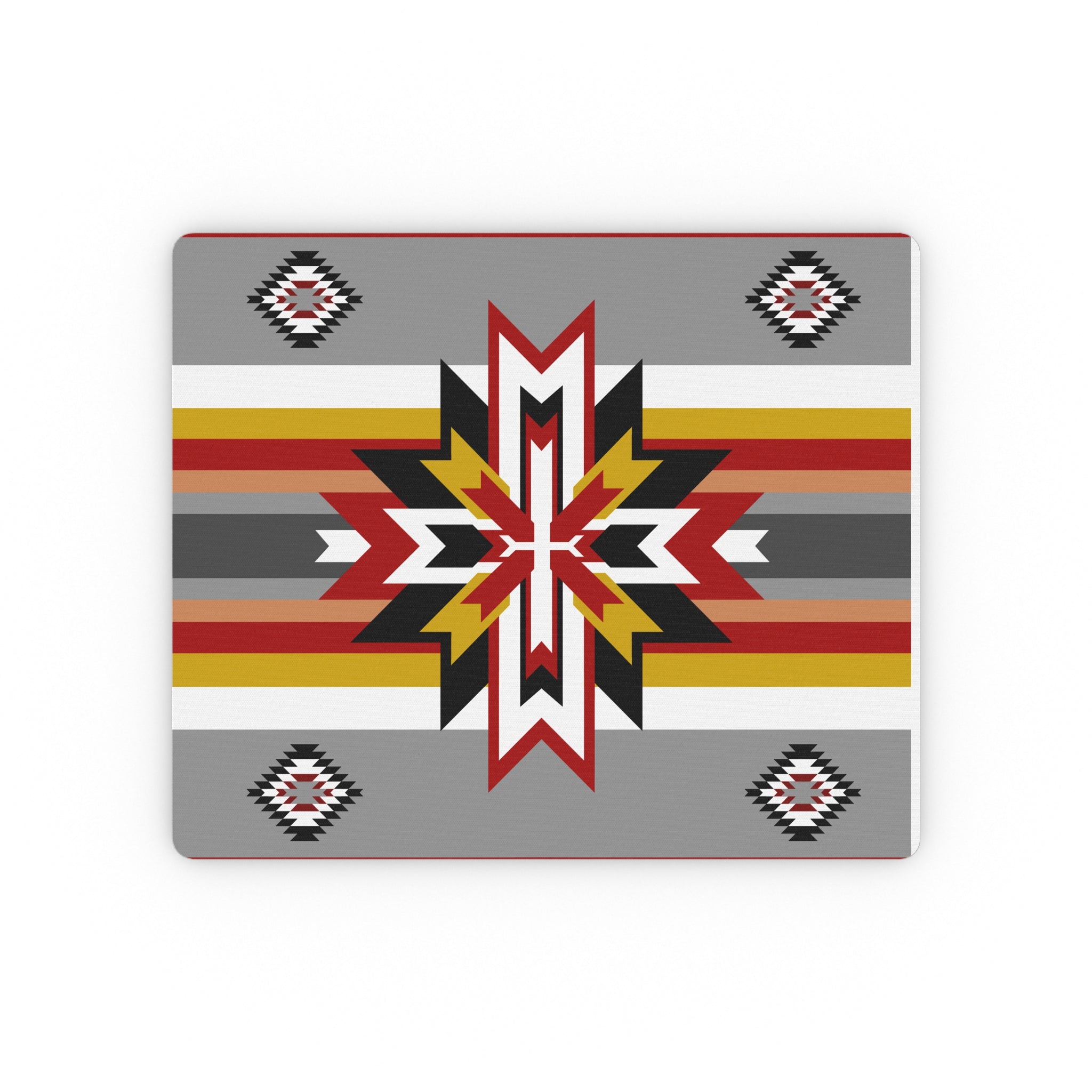 Southwestern Star Pattern Mouse Pad — Native-Inspired Desk Mat
