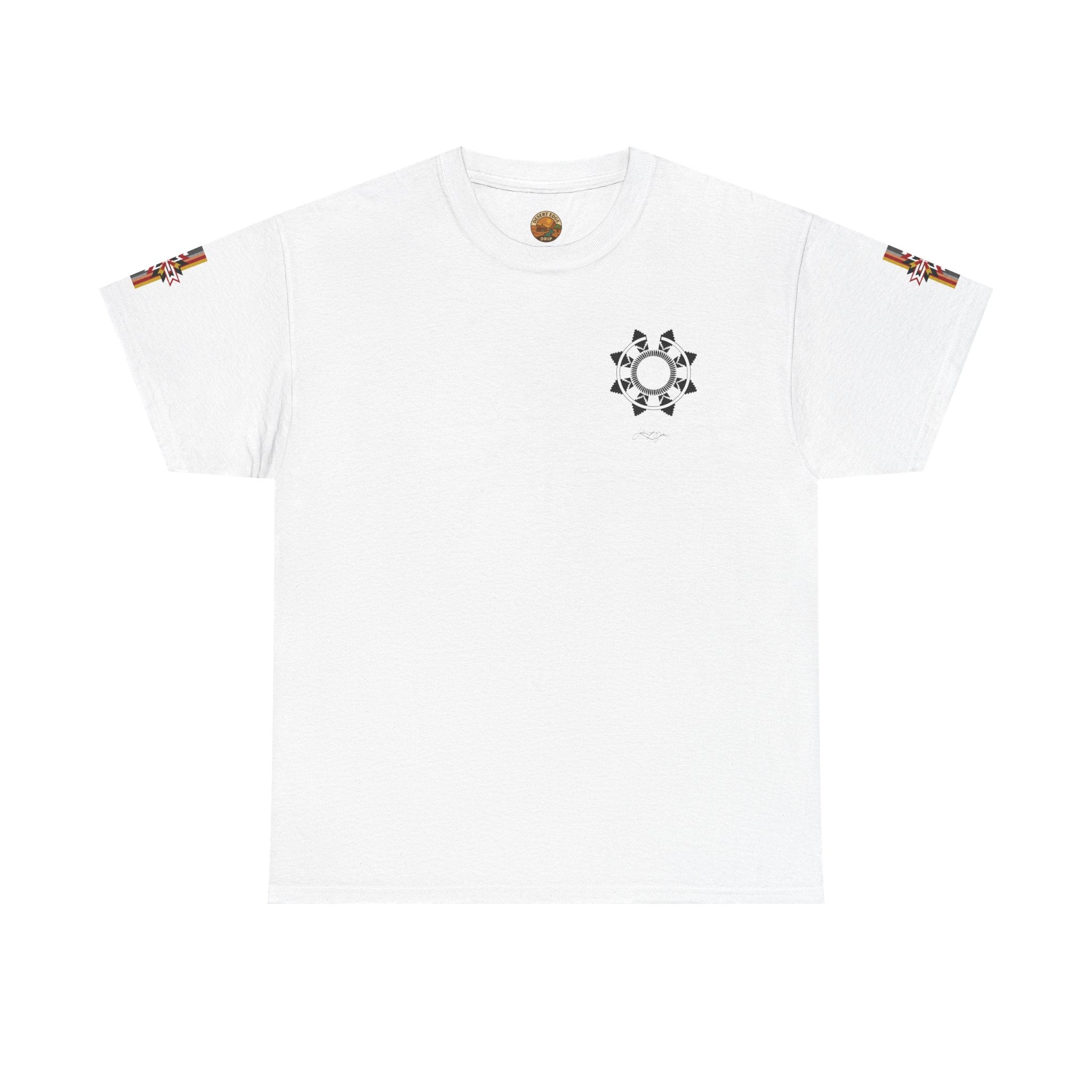 Monument Valley Desert Silhouette Tee — Retro Southwestern Sunset Graphic T-Shirt