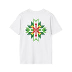 Native Star Graphic T-Shirt — "Daan Spring" Colorful Tribal Design