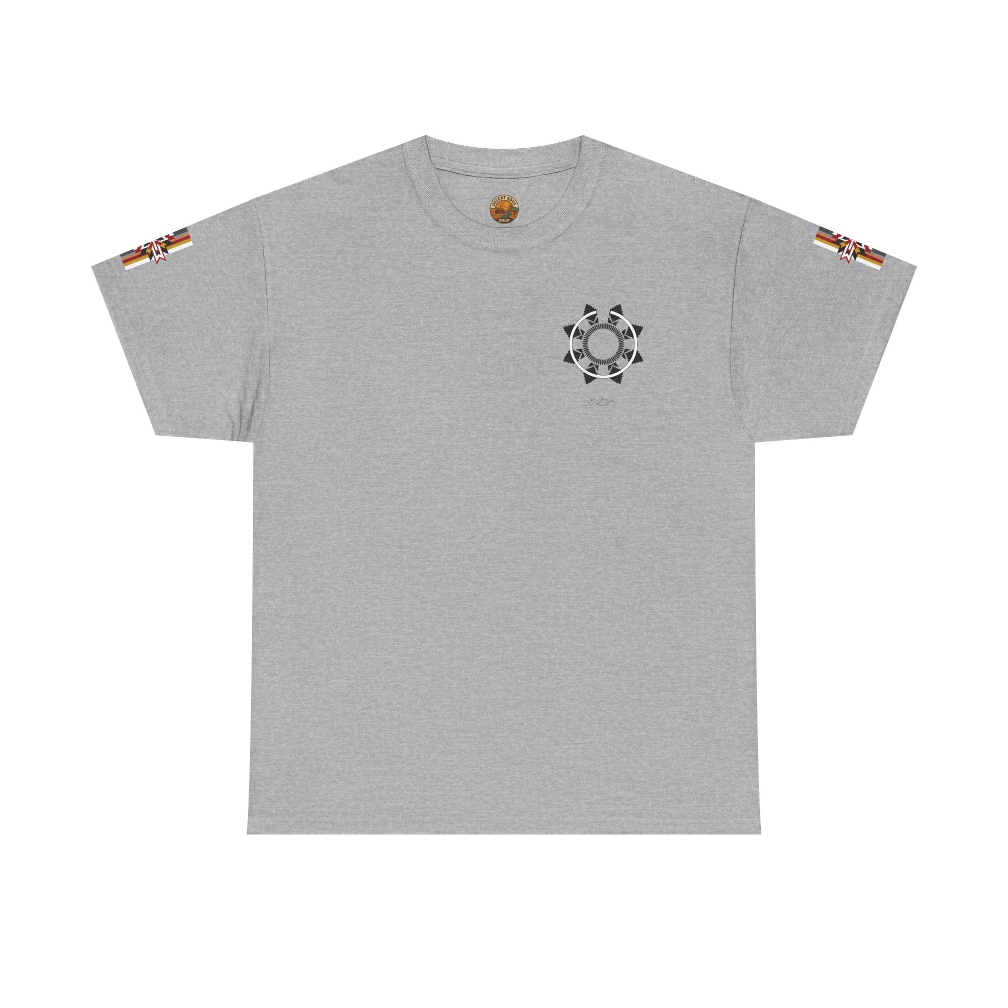 Monument Valley Desert Silhouette Tee — Retro Southwestern Sunset Graphic T-Shirt