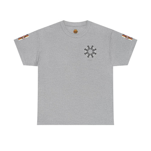 Monument Valley Desert Silhouette Tee — Retro Southwestern Sunset Graphic T-Shirt
