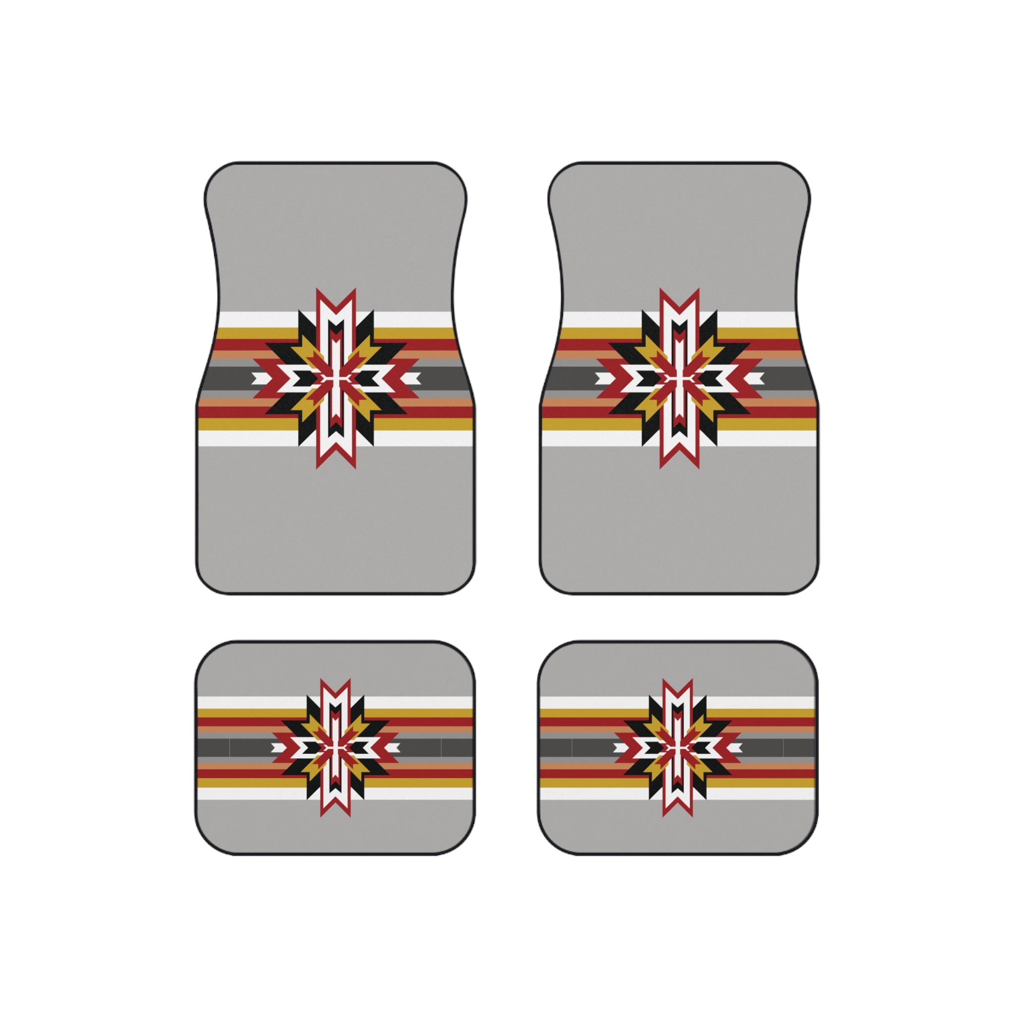 Southwestern Star Car Mats (Set of 4)