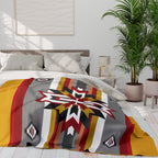 Native Star Fleece Blanket — Southwestern Geometric Throw