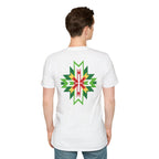 Native Star Graphic T-Shirt — "Daan Spring" Colorful Tribal Design