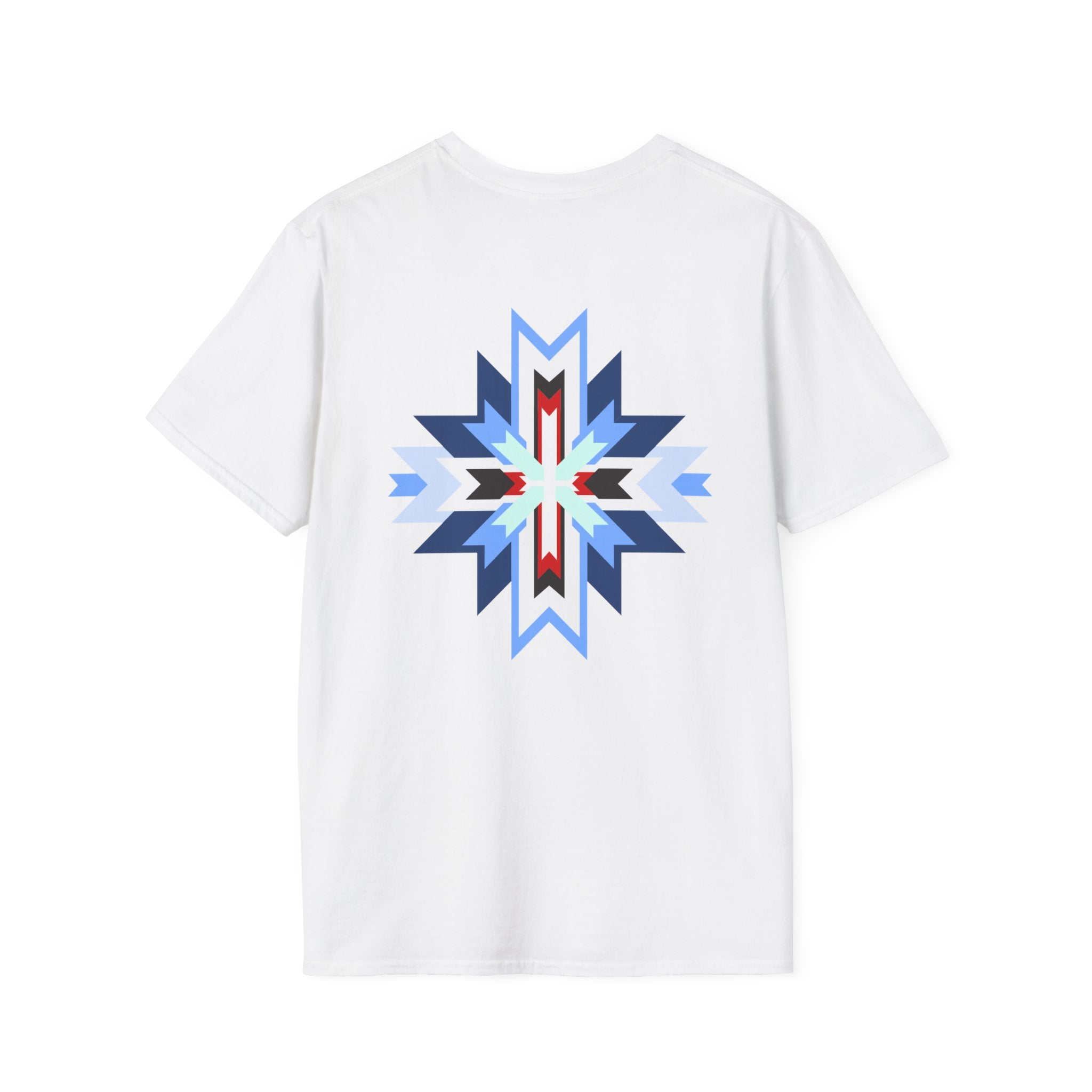 Hai Winter Graphic T-Shirt — Blue Native Star Design