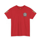 Turtle Graphic Tee — Colorful Tribal Turtle Shell Design