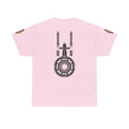 ST Starship Mandala Tee — Geometric Star Trek–Inspired Graphic T-Shirt
