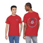 Navajo Moon Crest Tee — Retro Tribal Graphic T-Shirt