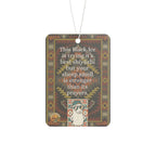 Sheep Pun Car Air Freshener — Humorous Navajo-Inspired Scent Tag