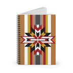 Southwest Star Spiral Notebook — Striped Navajo-Inspired Ruled Journal