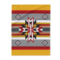 Native Star Fleece Blanket — Southwestern Geometric Throw