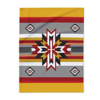 Native Star Fleece Blanket — Southwestern Geometric Throw