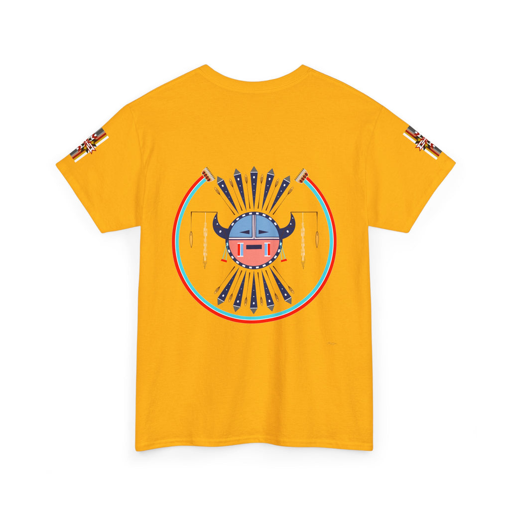 Navajo Moon Crest Tee — Retro Tribal Graphic T-Shirt