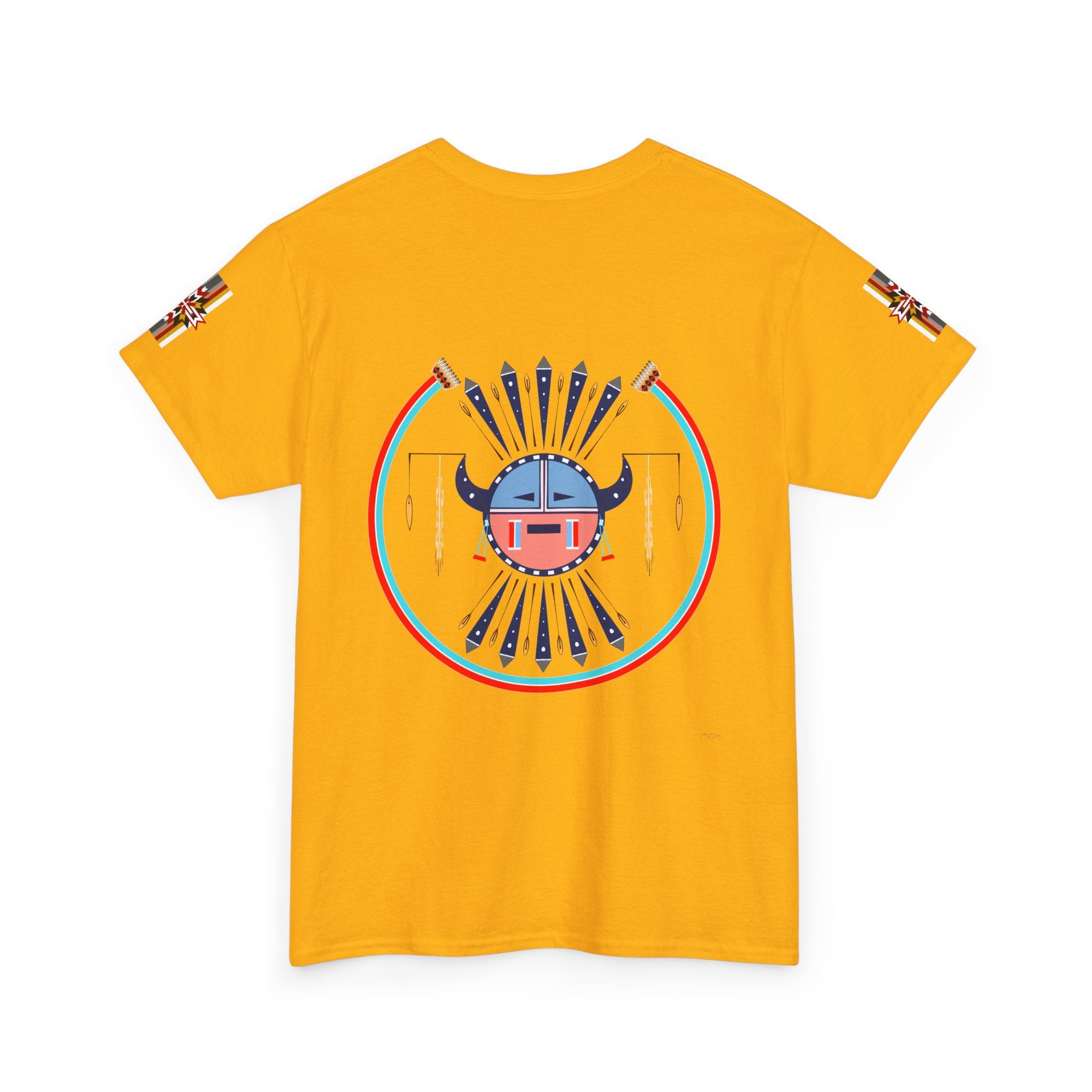 Navajo Moon Crest Tee — Retro Tribal Graphic T-Shirt