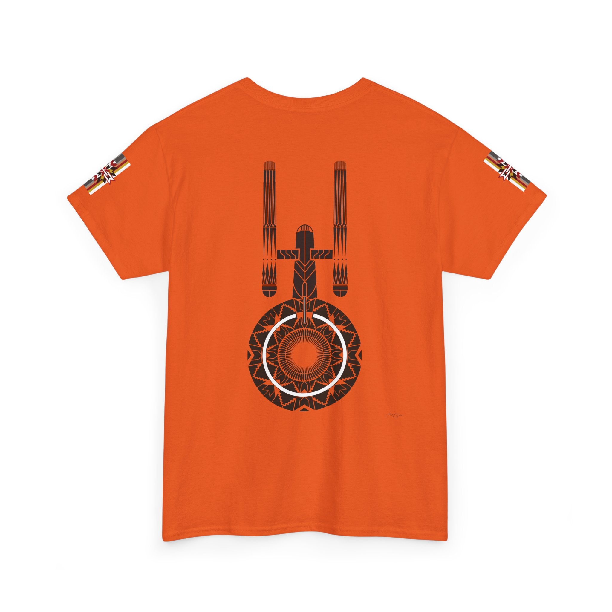 ST Starship Mandala Tee — Geometric Star Trek–Inspired Graphic T-Shirt