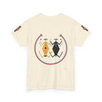 Native Rhythm Tee — Mother Earth & Father Sky Tribal Dance Graphic