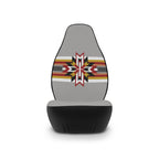 Southwest Star Car Seat Covers — Native-Inspired Grey Pattern