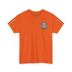 Turtle Graphic Tee — Colorful Tribal Turtle Shell Design