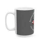 Coffee Medicine Mug — Native Star Design with “Morning Medicine: Coffee” Text