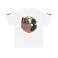 Monument Valley Desert Silhouette Tee — Retro Southwestern Sunset Graphic T-Shirt