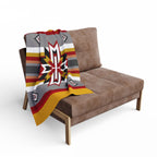 Native Star Fleece Blanket — Southwestern Geometric Throw