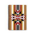 Southwest Star Spiral Notebook — Striped Navajo-Inspired Ruled Journal