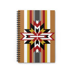 Southwest Star Spiral Notebook — Striped Navajo-Inspired Ruled Journal