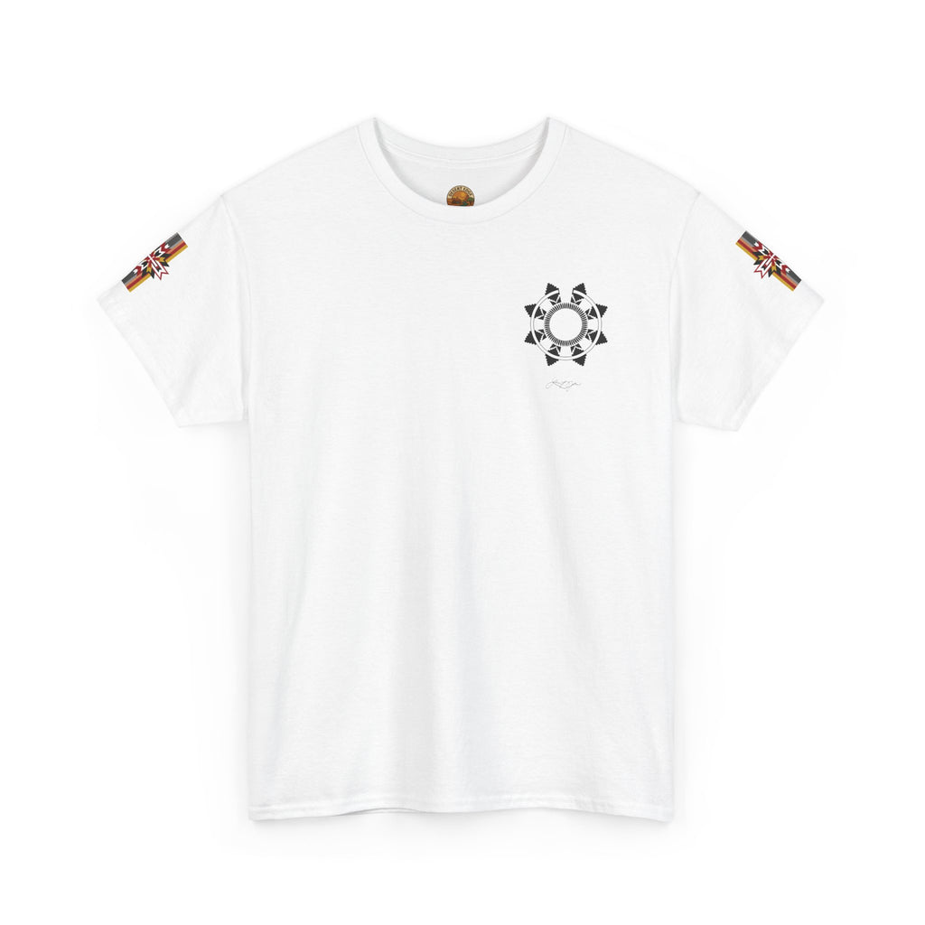 Monument Valley Desert Silhouette Tee — Retro Southwestern Sunset Graphic T-Shirt