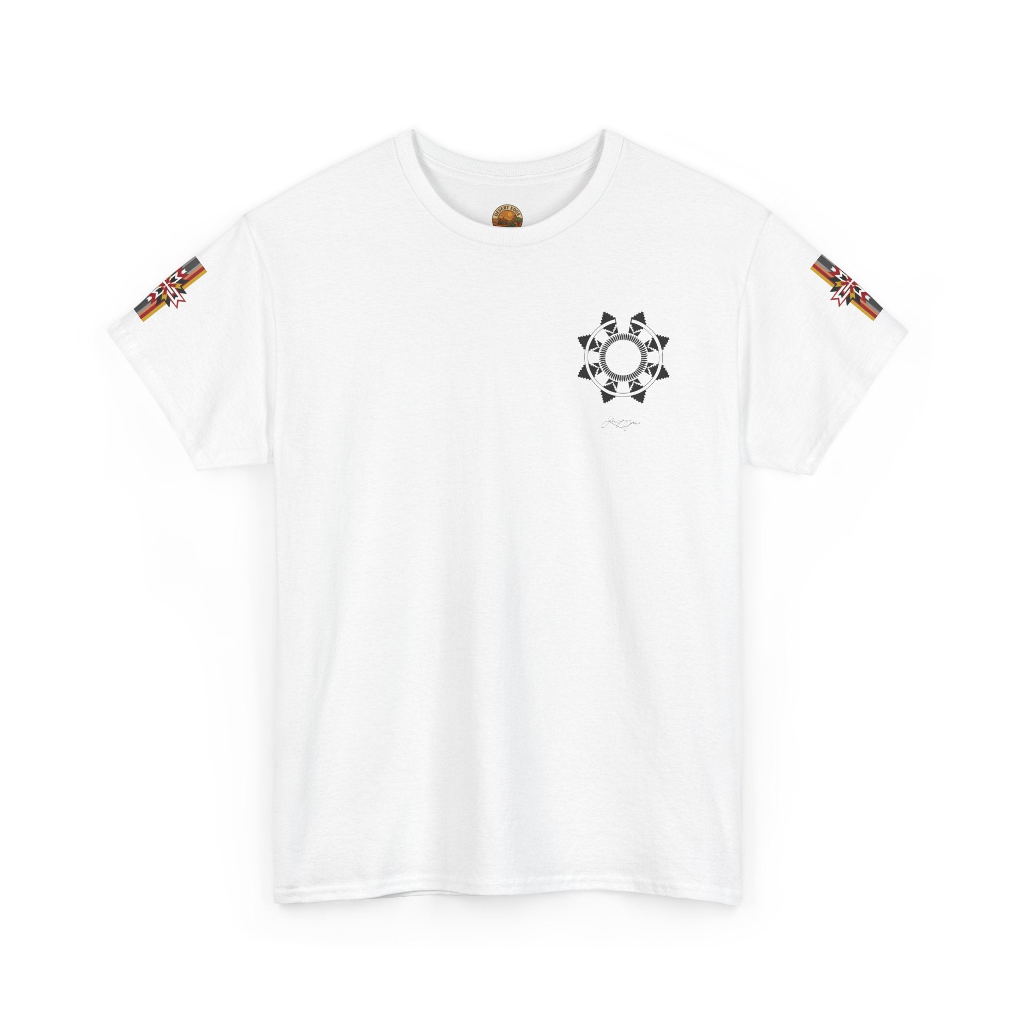 Monument Valley Desert Silhouette Tee — Retro Southwestern Sunset Graphic T-Shirt