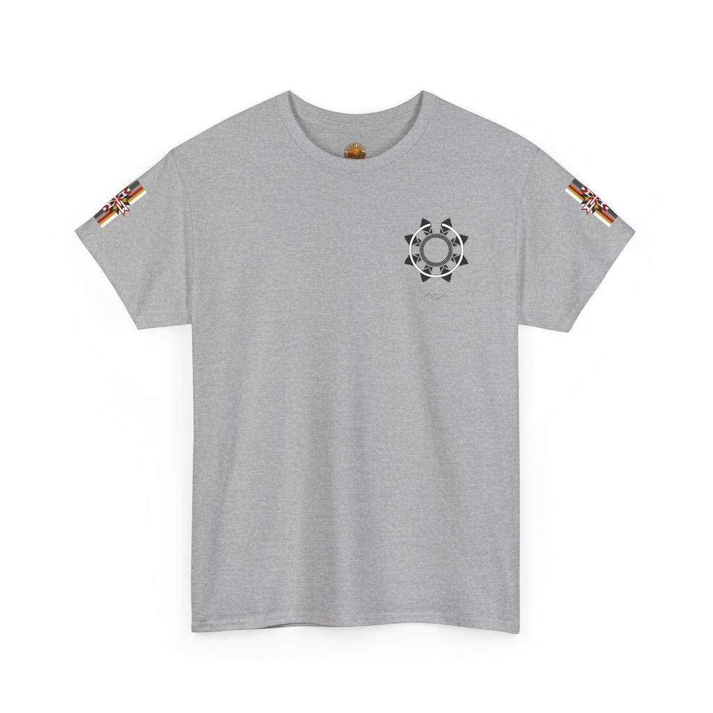 Monument Valley Desert Silhouette Tee — Retro Southwestern Sunset Graphic T-Shirt