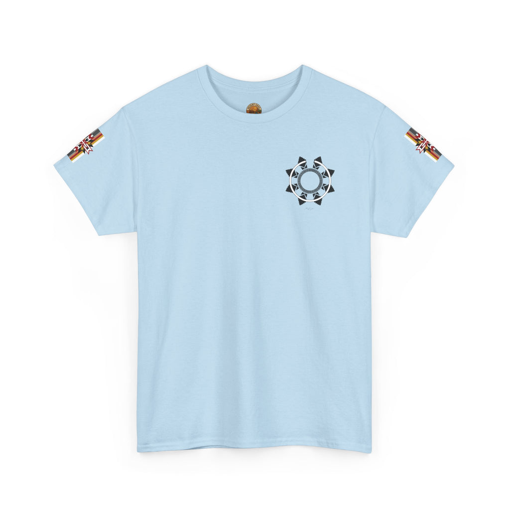 ST Starship Mandala Tee — Geometric Star Trek–Inspired Graphic T-Shirt