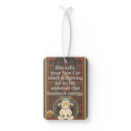 Sheep Pun Car Air Freshener — Humorous Navajo-Inspired Scent Tag