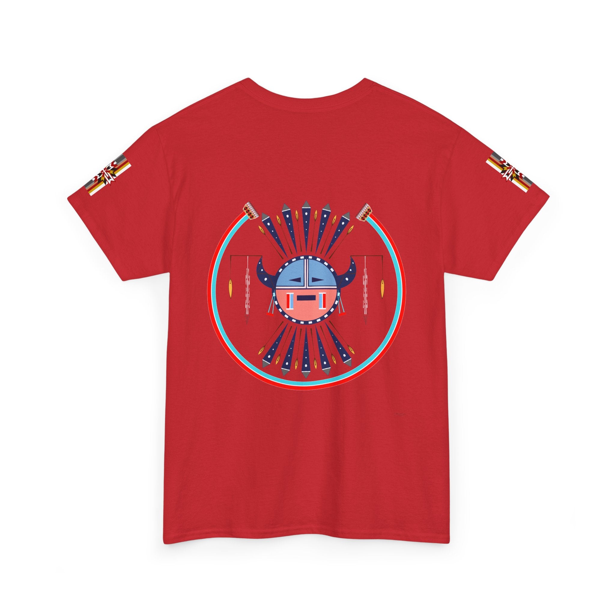 Navajo Moon Crest Tee — Retro Tribal Graphic T-Shirt