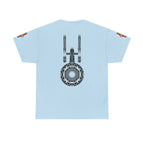 ST Starship Mandala Tee — Geometric Star Trek–Inspired Graphic T-Shirt