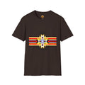 Native Star Graphic T-Shirt — "Shį́ Summer" Colorful Tribal Design