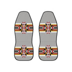 Southwest Star Car Seat Covers — Native-Inspired Grey Pattern