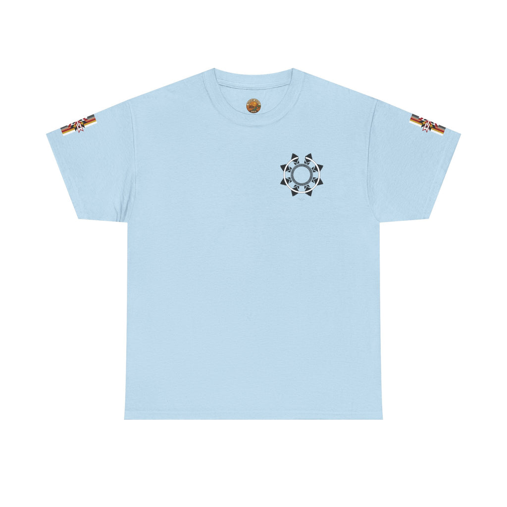 ST Starship Mandala Tee — Geometric Star Trek–Inspired Graphic T-Shirt
