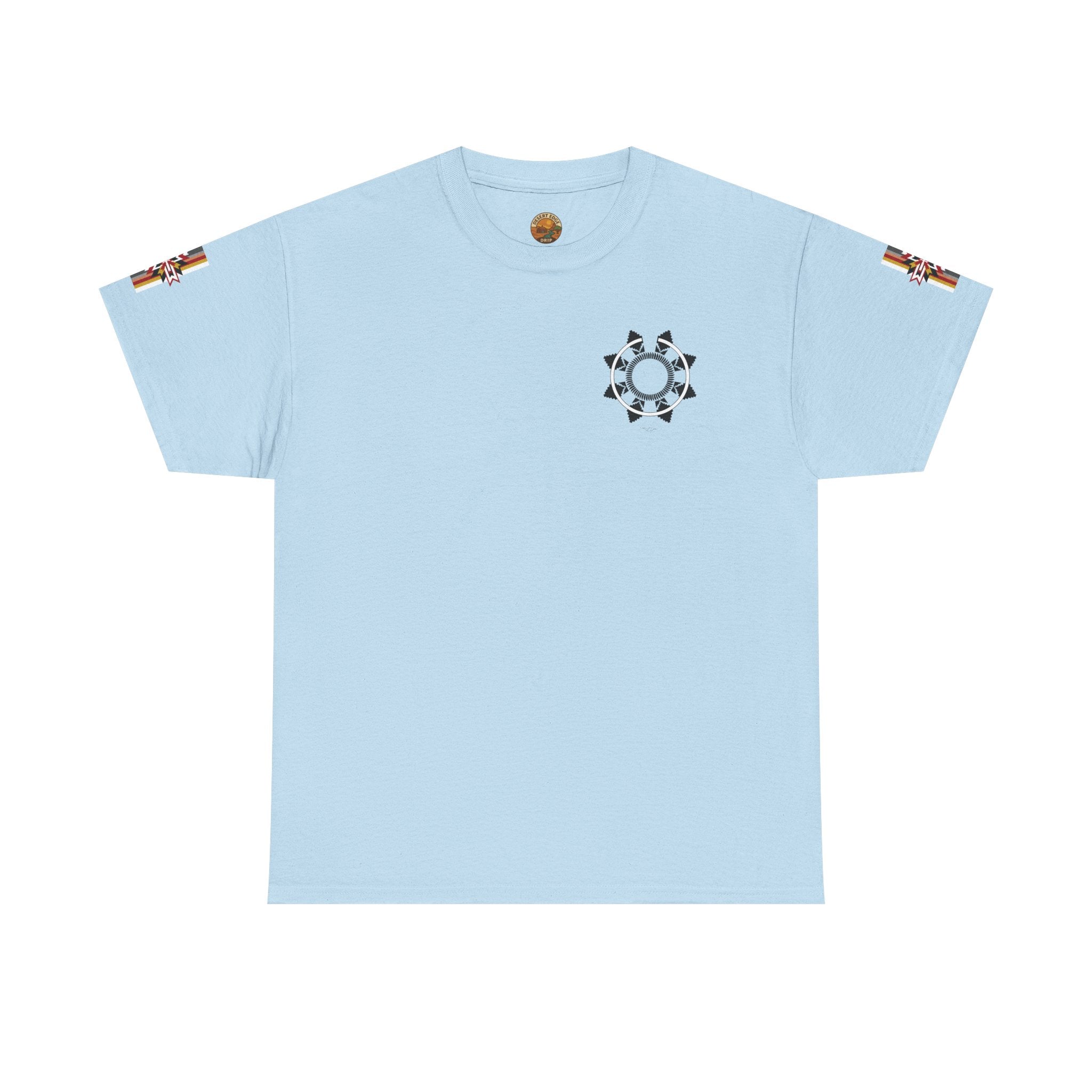 ST Starship Mandala Tee — Geometric Star Trek–Inspired Graphic T-Shirt