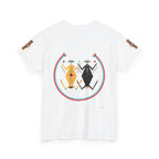 Native Rhythm Tee — Mother Earth & Father Sky Tribal Dance Graphic