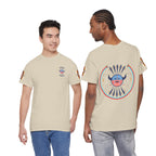 Navajo Moon Crest Tee — Retro Tribal Graphic T-Shirt