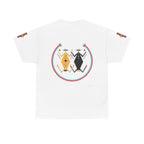 Native Rhythm Tee — Mother Earth & Father Sky Tribal Dance Graphic